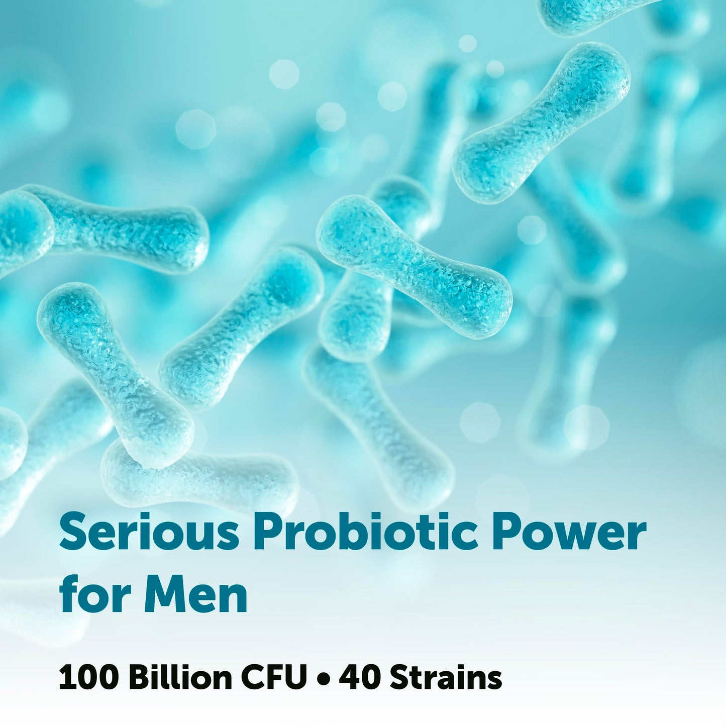 Micro Ingredients Probiotics for Men 100 Billion CFU, 40 Strains, 120 Vegetarian Capsules | Pre, Probiotics, Postbiotics & Enzymes | Pre, Probiotics, Enzymes, Saw Palmetto, Pumpkin Seed & Lycopene Micro Ingredients