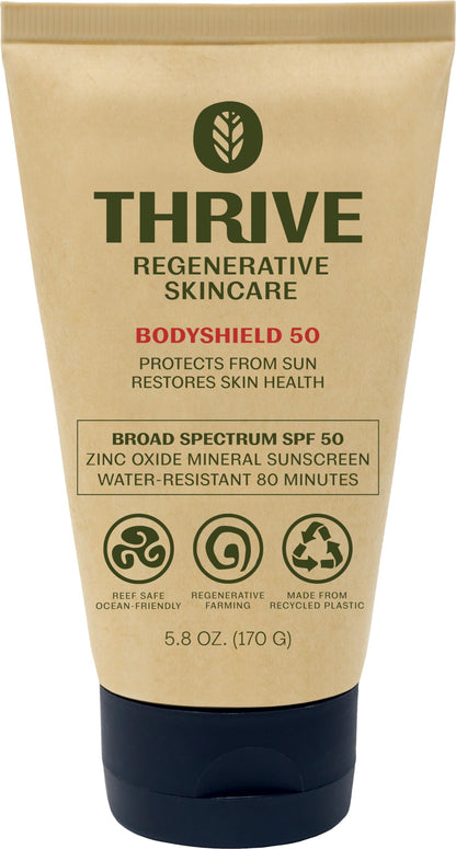 Thrive Natural Care Reef Safe Sunscreen SPF50 - Hawaii 104 Reef Act Compliant - Mineral Sunscreen Non-Nano Zinc Oxide - Vegan, (5.8 Oz (Pack of 1)) Thrive Natural Care