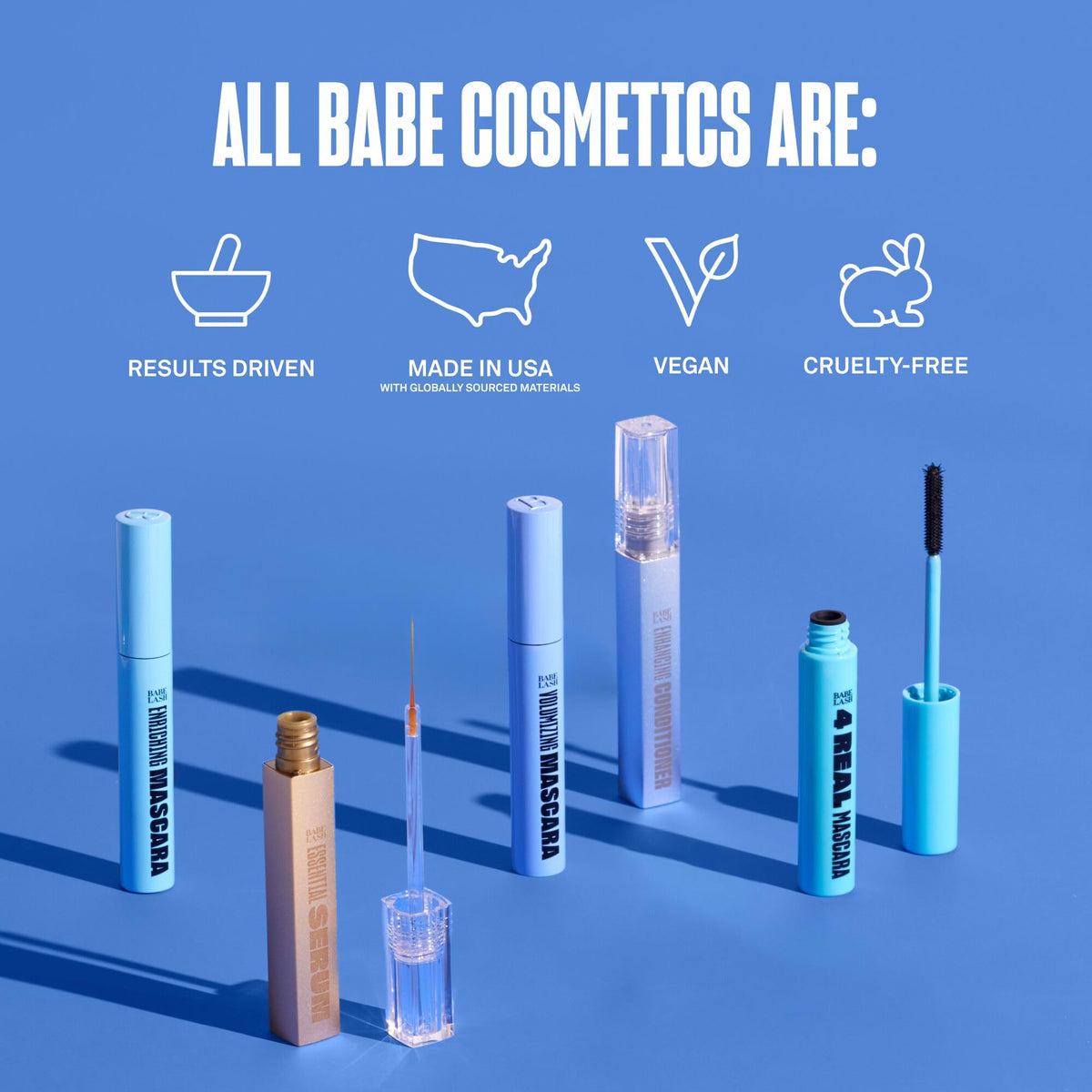 Babe Original Essential Lash Serum for Longer-Looking Lashes, 1mL BABE ORIGINAL