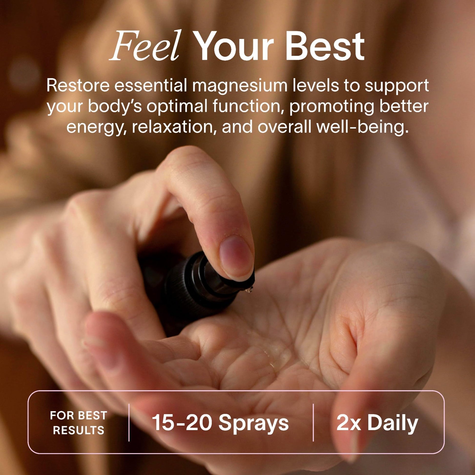 Ladywell Topical Magnesium Oil Spray | Mood, Cycle & Stress Support | PMS, PCOS, Fertility, Menopause, Hormone Balance, Cramps | Pure Magnesium Chloride, Science-Backed | Rapid Skin Absorption Ladywell buy australia supplements