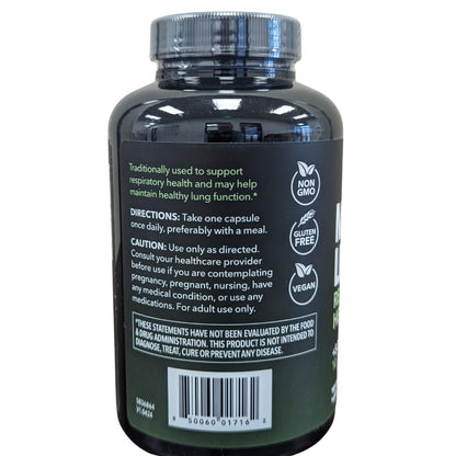500mg Mullein Extract for Lung Support and Respiratory Health, 30 Count | Mullein Leaf Capsules for Respiratory Health, Vegan, Non-GMO Herbal Supplement for Overall Daily Wellness, 1 Month Supply Gsupps Australia