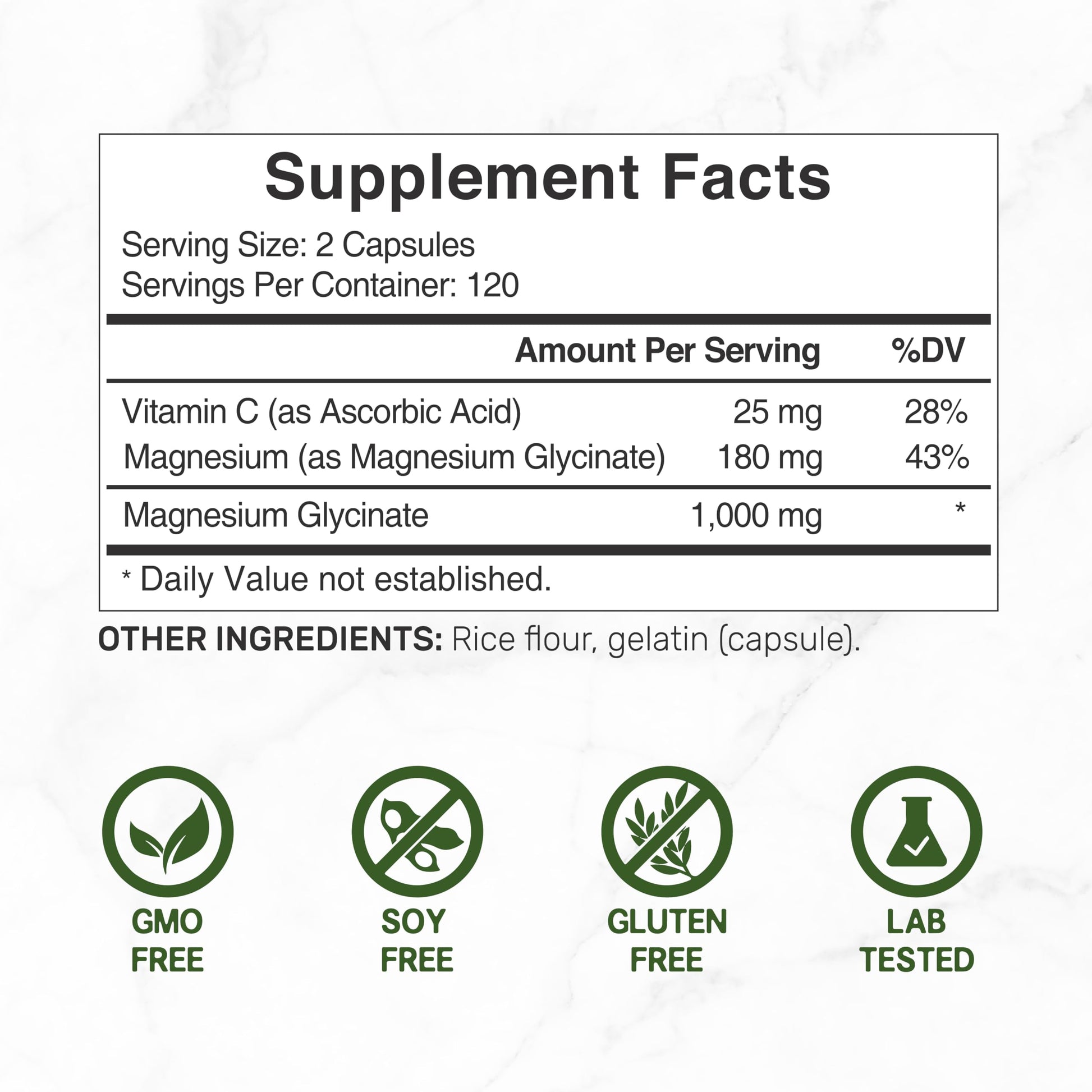 Magnesium Glycinate 500mg Per Capsule (1000mg Per Serving) Plus Vitamin C, 240 Capsules – 100% Chelated for Easy Absorption – Essential Mineral Supplement DEAL SUPPLEMENT buy australia supplements