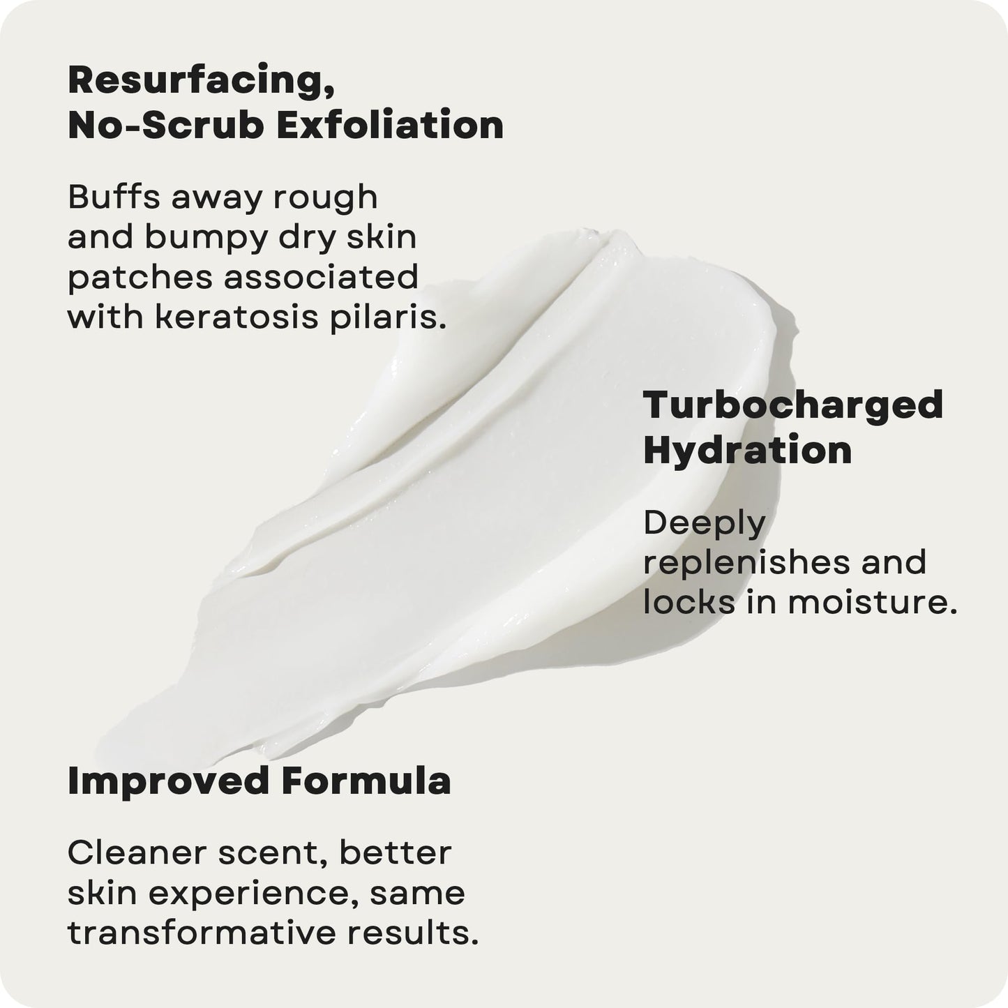 AmLactin KP Bumps Be Gone - Therapeutic Body Cream for Keratosis Pilaris - No-Scrub Exfoliator and Body Moisturizer AmLactin