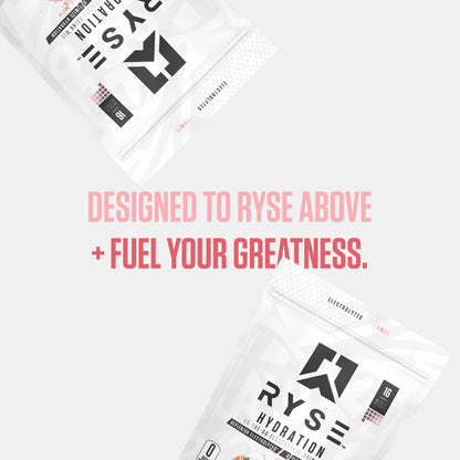 RYSE Hydration Electrolyte Powder Drink Mix Packets - Kool-Aid Grape - Sugar-Free Full Spectrum Electrolytes with Essential Vitamins, Taurine and Choline for Rehydration - 16 Serving Sticks
