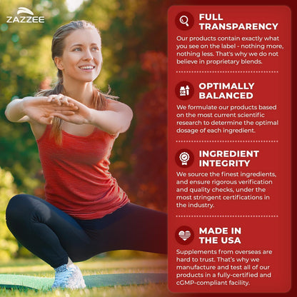 Zazzee Organic Red Yeast Rice 20:1 Extract with CoQ10, Citrinin-Free, 1200 mg per Serving, 80 mg CoQ10, 120 Vegan Capsules, Healthy Heart & Cardiovascular Support, Non-GMO, Made in the USA Gsupps Australia