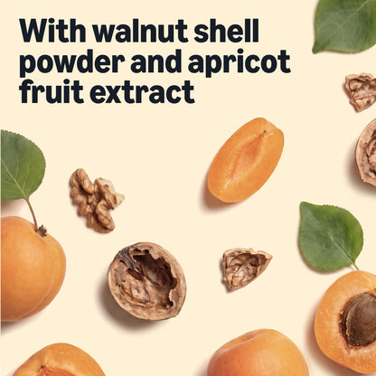 Amazon Essentials Exfoliating Apricot Face Scrub, Facial Cleanser, 6 Fluid Ounce Amazon Basics