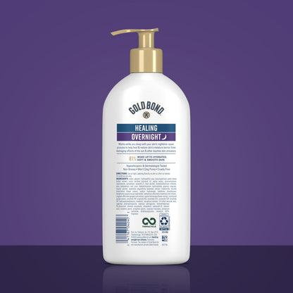 Gold Bond Healing Overnight Body & Face Hydrating Lotion for Dry Skin Gold Bond