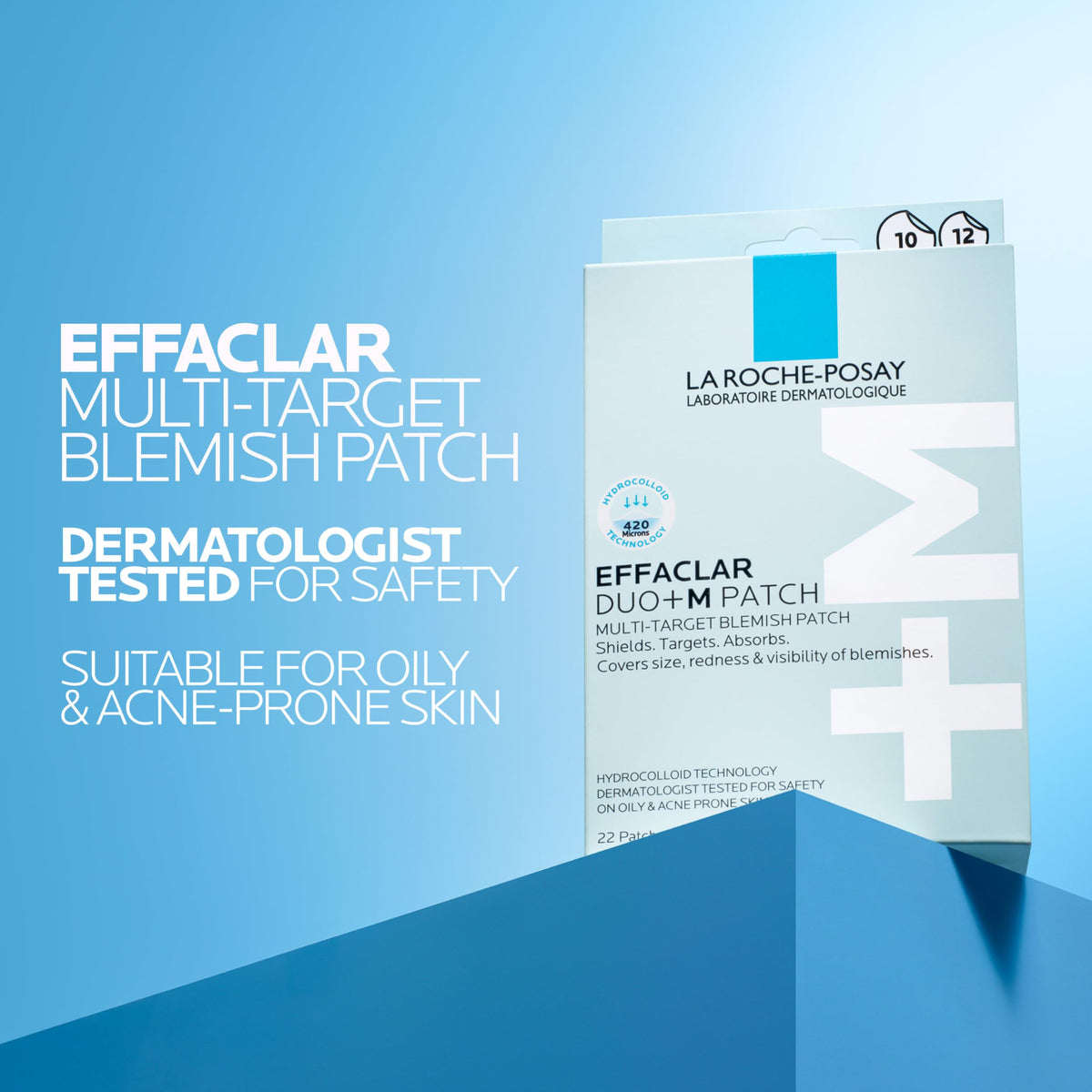 La Roche-Posay Effaclar Hydrocolloid Pimple Patches, 22 Count La Roche-Posay