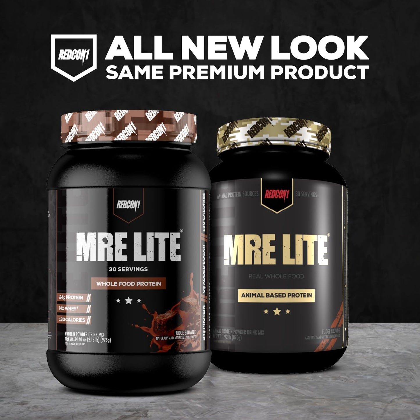 REDCON1 MRE Lite Whole Food Protein Powder, Strawberry Shortcake - Low Carb & Whey REDCON1Buy Supplements Australia