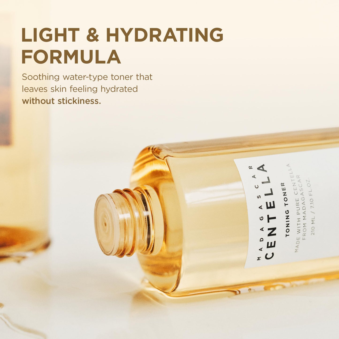 SKIN1004 Centella Toning Toner 7.10 fl.oz, 210ml, Korean Face Toner with Madagascar Centella Asiatica & Hyaluronic Acid for Hydrating SKIN1004