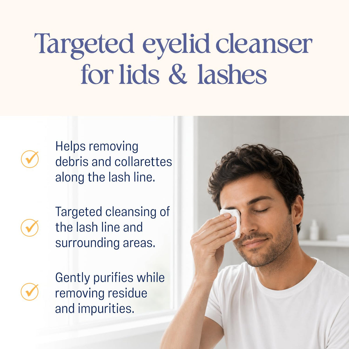 OCuSOFT Lid Scrub Oust Eyelid Cleanser - 30 Pre-Moistened Pads OCuSOFT