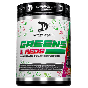 DRAGON PHARMA Greens and Reds, Over 23 Nutritious Superfoods, Reds and Vegetables, Optimal Health and Wellness (30 Servings, Original) DRAGON PHARMA buy australia supplements