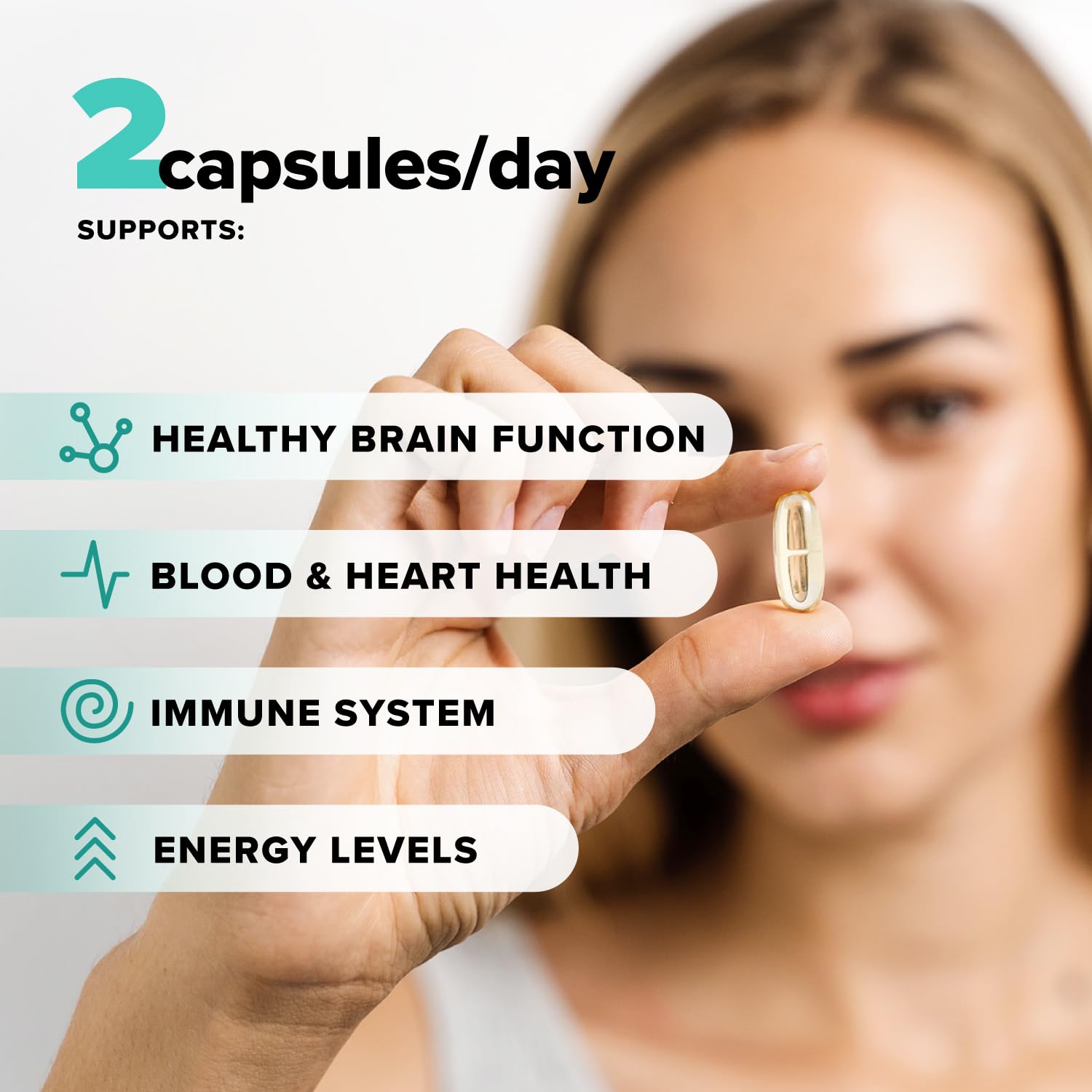 Complement Vegan Omega 3 Supplement- 960mg Omega-3 Fatty Acids, DHA, EPA, SDA, ALA Supplement - Immune Support- 60 Servings, 120 Liquid Capsules Complement buy australia supplements