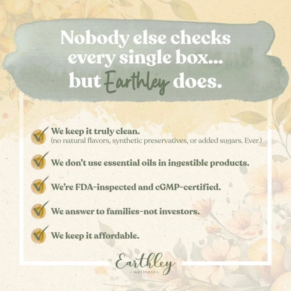 Earthley Wellness Feel Better Fast, All-Natural Relief for Minor Ailments, Organic Herbal Formula, Supports Immune & Digestive Health, Echinacea Root and More Earthley Wellness