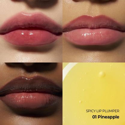 Laka Spicy Lip Plumper - Maximum Strength (#01 Pineapple) 0.14 fl.oz Laka