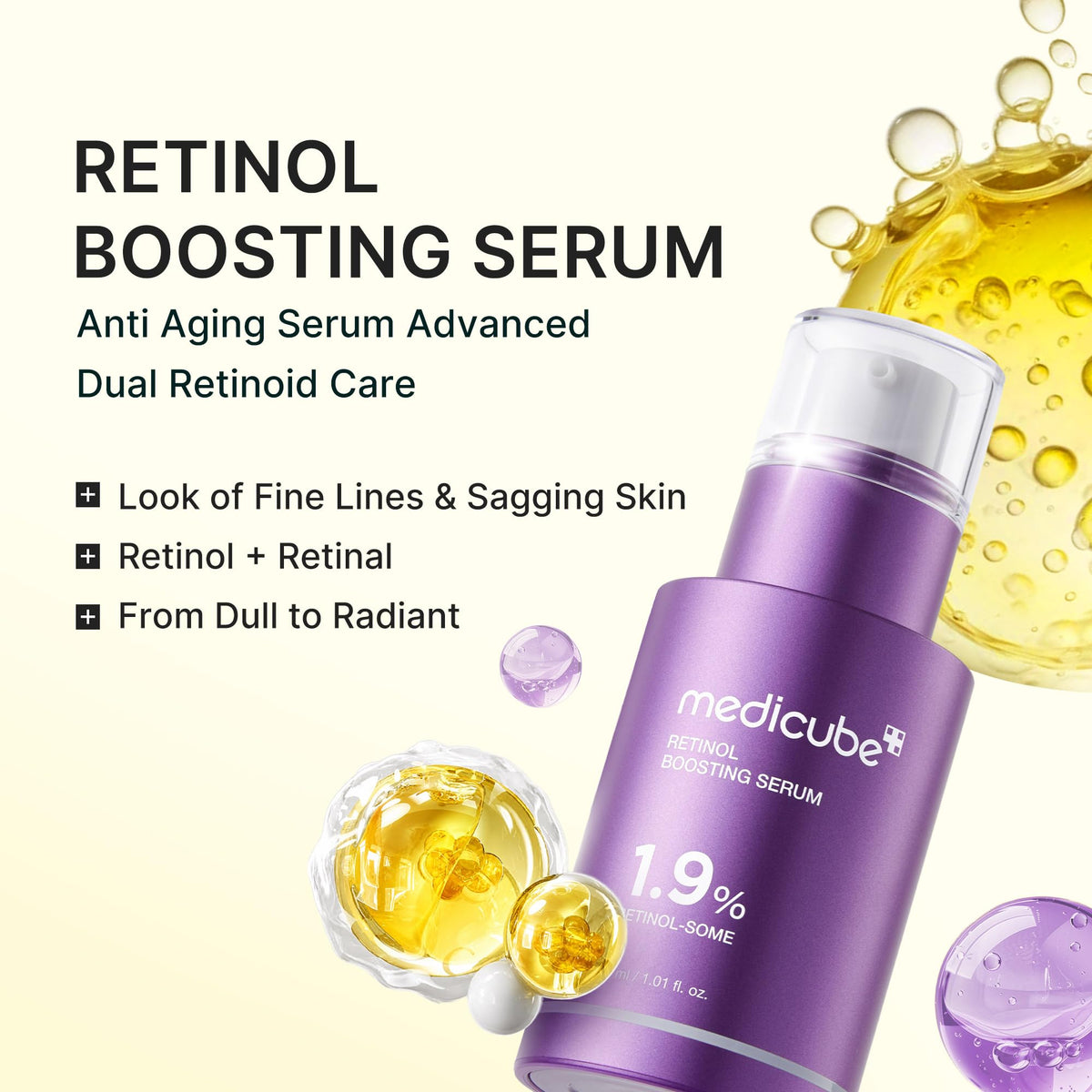 medicube Retinol Boosting Serum for Intensive Firming Care medicube