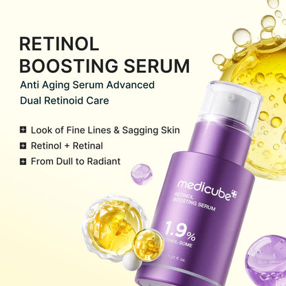 medicube Retinol Boosting Serum for Intensive Firming Care medicube