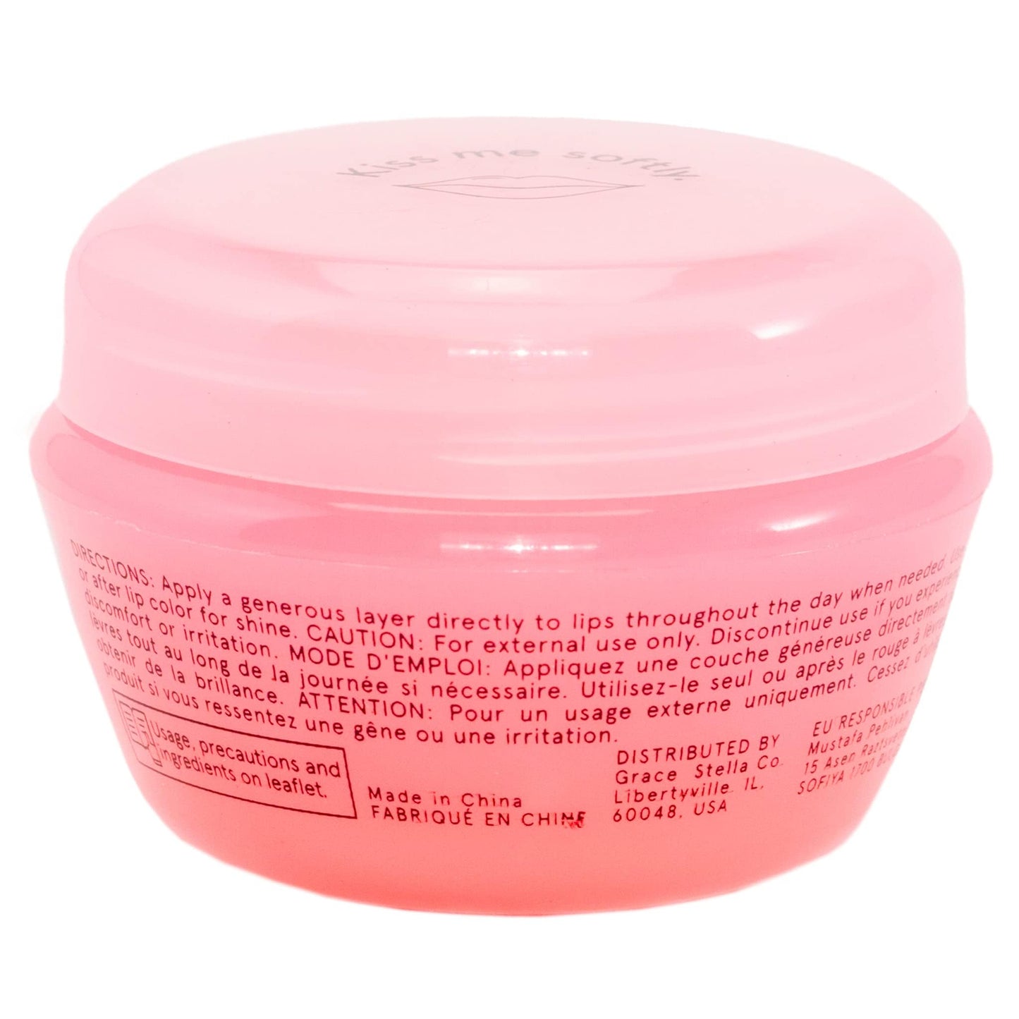 grace & stella Award Winning Lip Butter - Hydrating Lip Balm - Nourishing Lip Mask (1-pack) Travel Essentials, Travel Size Toiletries grace & stella