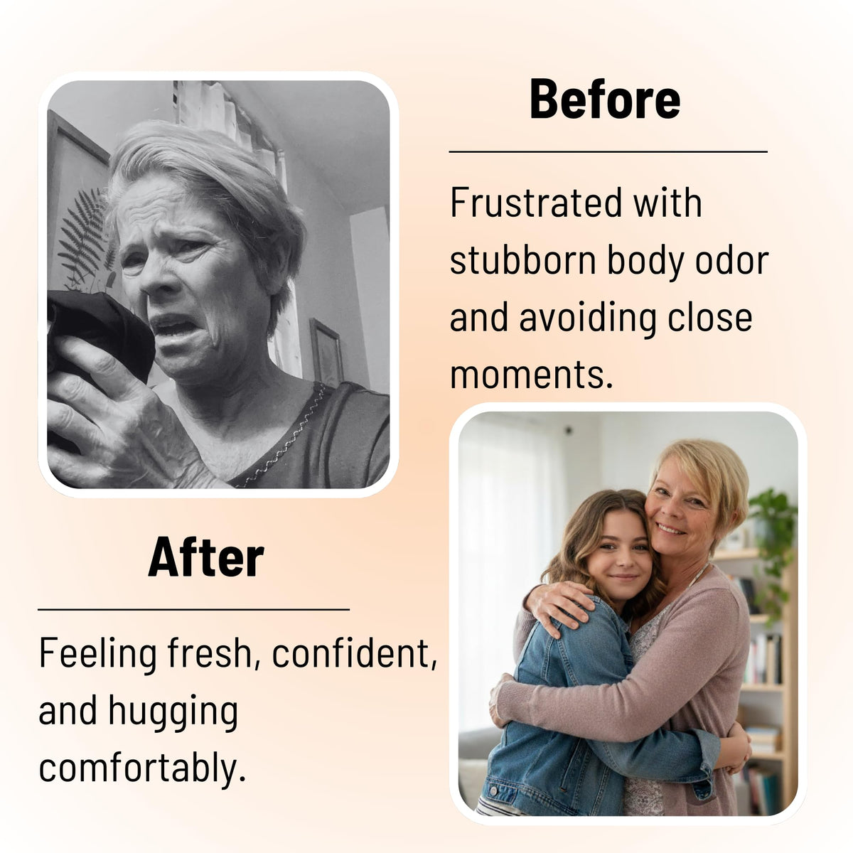 Mirai Clinical Persimmon Body Wash for Old People Smell, Nonenal® Solution Mirai