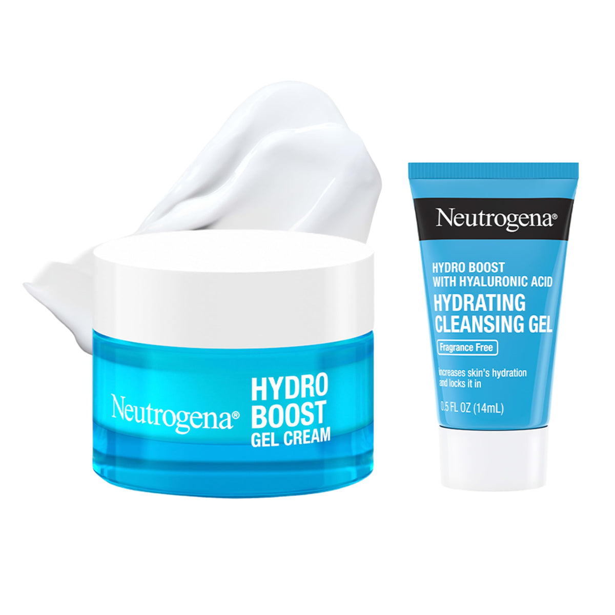 Neutrogena Hydro Boost Hydrating Gel Cream Face Moisturizer, 0.5 fl oz Neutrogena
