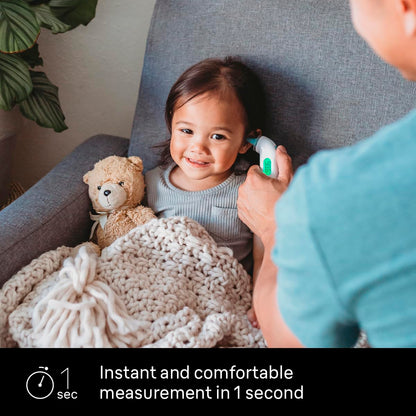 Braun ThermoScan 4 Digital Ear Thermometer for Kids and Adults, Professional Accuracy, Color Coded and Audio Fever Guidance for Babies, Toddlers Gsupps Australia