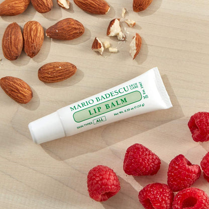 Mario Badescu Moisturizing Original Lip Balm for Dry Cracked Lips, Infused with Coconut Oil and Shea Butter, Ultra-Nourishing Lip Care Moisturizer for Soft, Smooth and Supple Lips, 0.35 Oz Mario Badescu