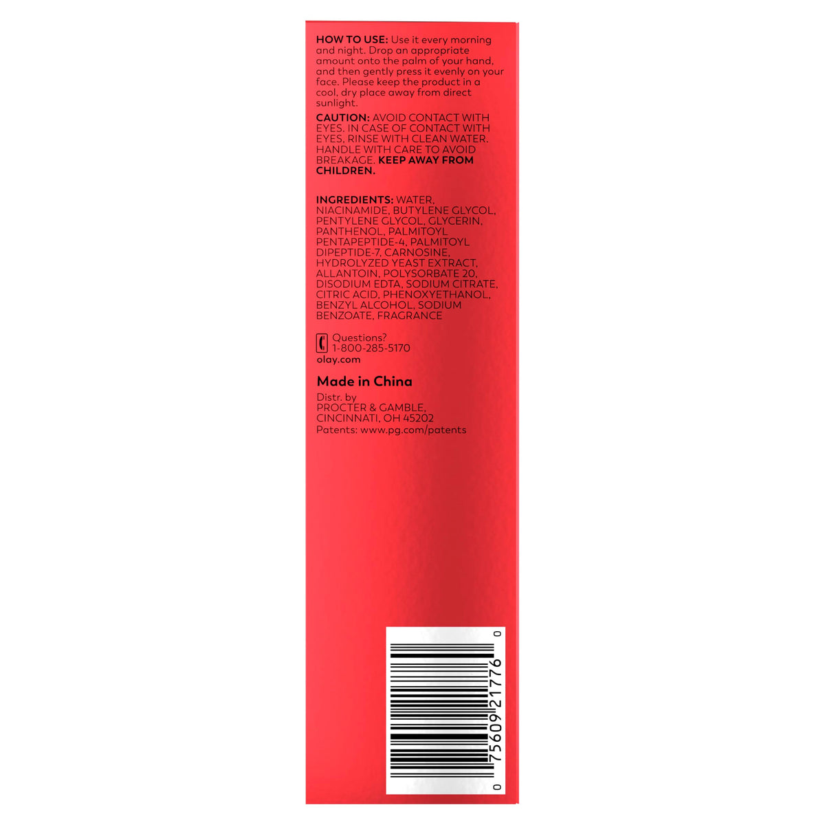 Olay Science Peptide Face Toner | Essence Extract Hydrating Toner for Face - Premium Skin Care, for All Skin Types - Longevity & Anti-Aging - Exclusive Antioxidant Peptide Complex Infused, 1.7 oz Olay Science