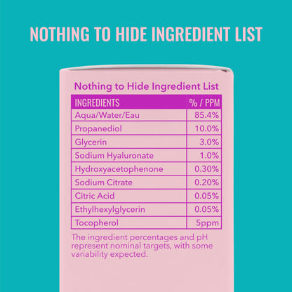 Good Molecules Hyaluronic Acid Serum for Face, Hydrating Serum, 1 fl oz Good Molecules
