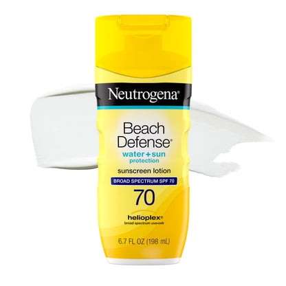 Neutrogena Beach Defense Sunscreen Lotion, SPF 70, 6.7 fl. oz Neutrogena