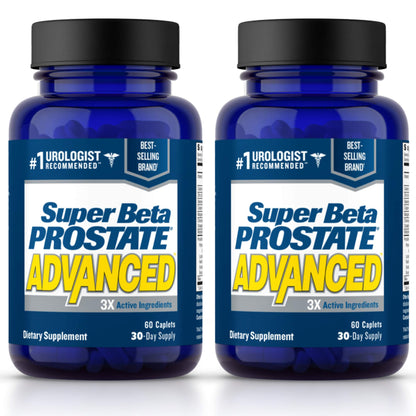SUPER BETA PROSTATE Advanced – Promote Sleep, Support Bladder Emptying. Prostate Support Supplement for Men's Health with Beta Sitosterol SUPER BETA PROSTATE