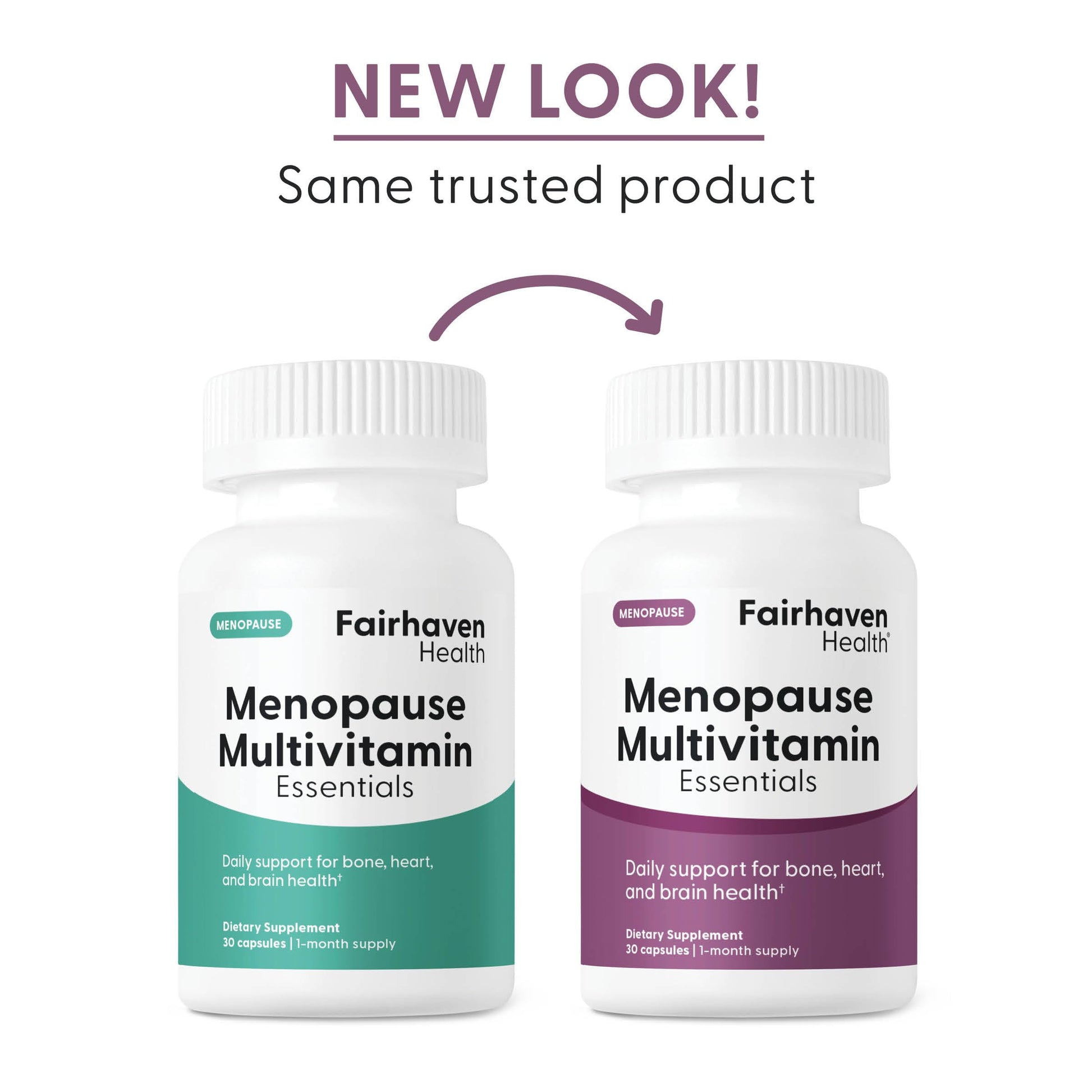 Fairhaven Health Menopause Multivitamin Essentials | Hormone Free Menopause Supplements for Women | Methylated Multivitamin for Women 50 and Over | Non-GMO | Perimenopause Supplements | 30 Capsules Fairhaven Health buy australia supplements