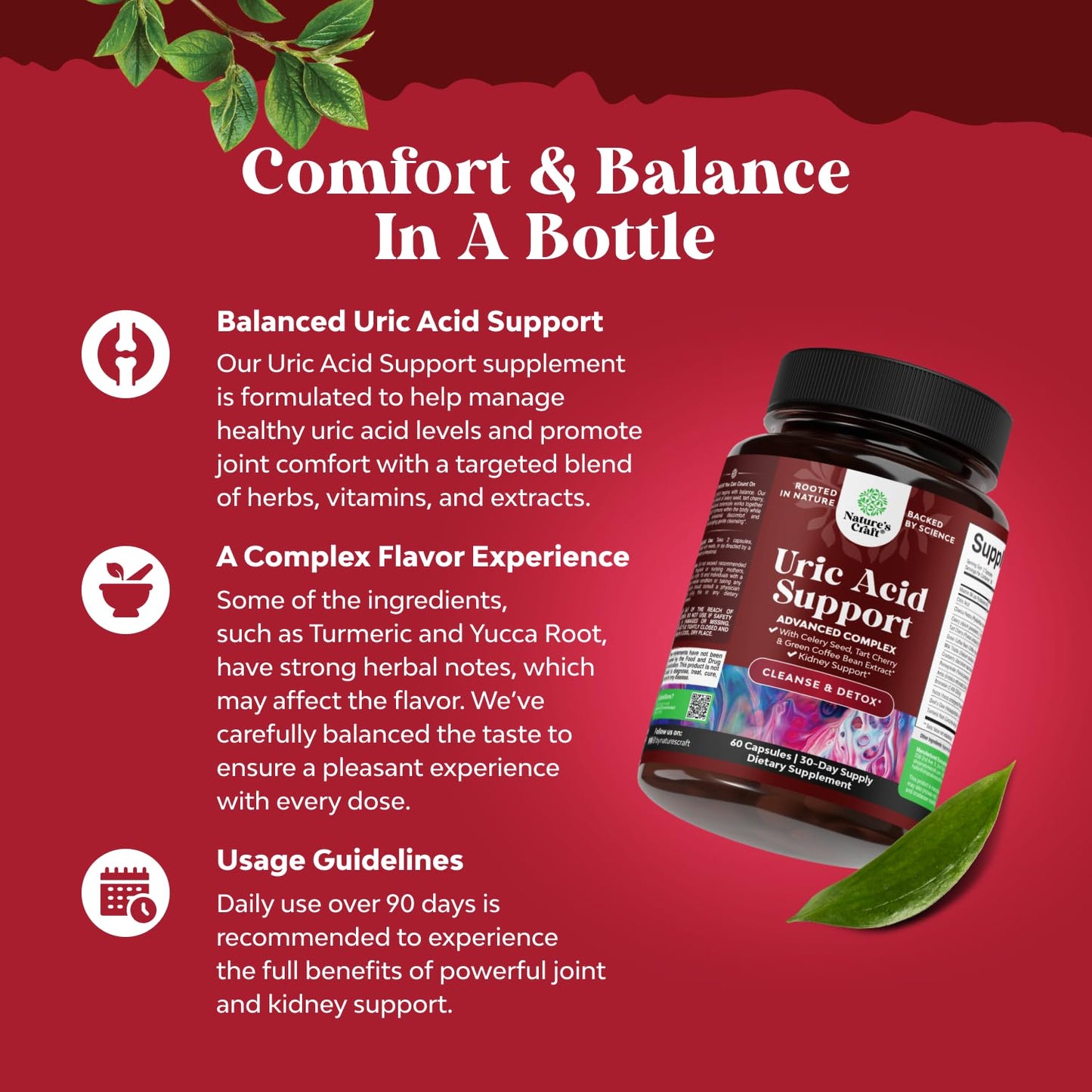 Green Coffee Beans Extract for Uric Acid Cleanse - 120 Capsules | Kidney Support Supplement with Tart Cherry, Chanca Piedra & Celery Seed - Uric Acid Support - Antioxidant Support - Non-GMO Gsupps Australia