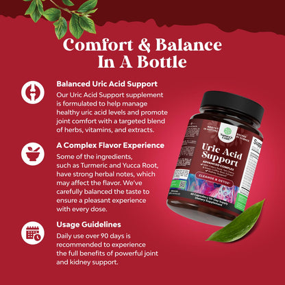 Green Coffee Beans Extract for Uric Acid Cleanse - 120 Capsules | Kidney Support Supplement with Tart Cherry, Chanca Piedra & Celery Seed - Uric Acid Support - Antioxidant Support - Non-GMO Gsupps Australia