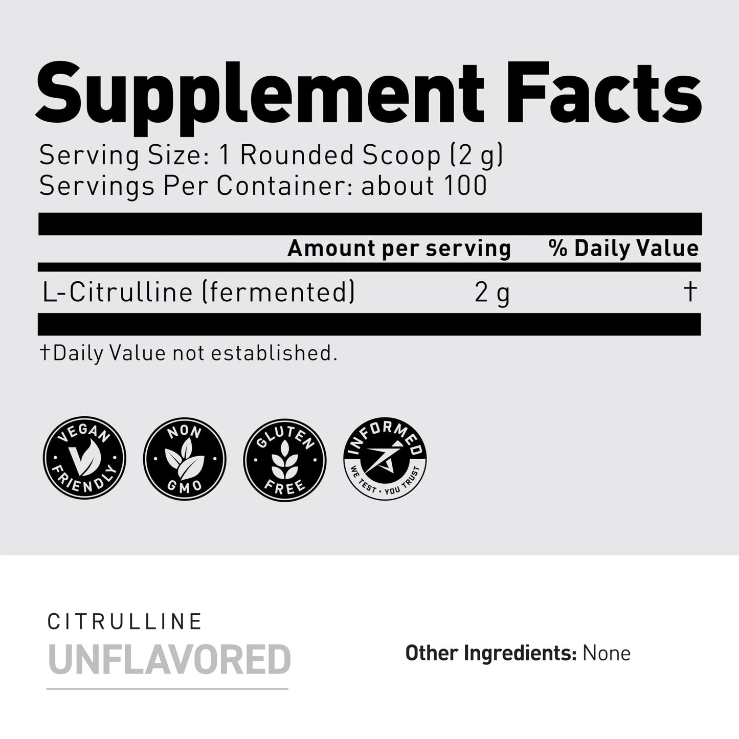 Kaged L-Citrulline Powder | Unflavored | Enhanced Pumps | Improve Muscle Vascularity | Nitric Oxide Booster | Supplements for Men & Women | 100 Servings Kaged