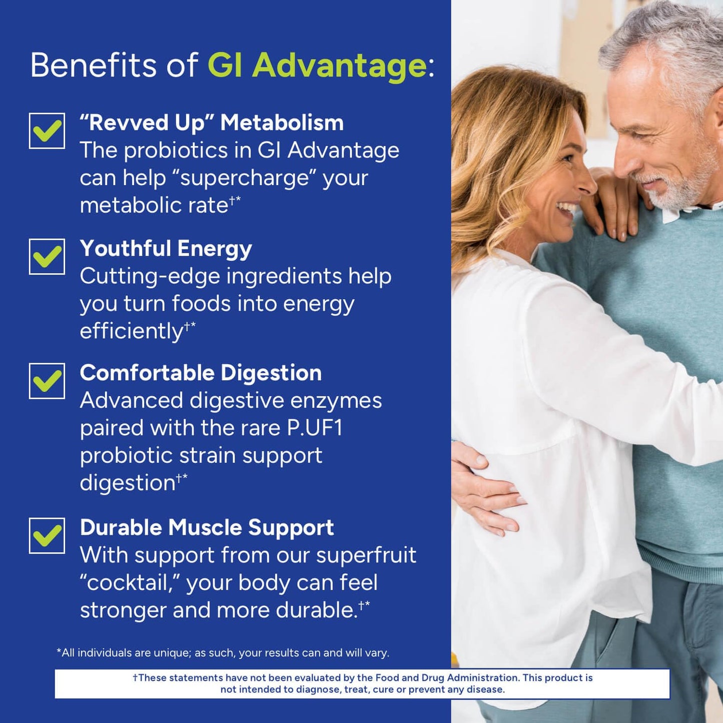 Gundry MD GI Advantage Gut Supplement with Probiotics, Digestive Enzymes, and Superfruit Extracts for Strong Metabolism, Energy, Digestion, Gundry MD