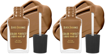 Black Radiance Color Perfect Liquid Full Coverage Foundation Makeup, Caramel, 1 Fluid Ounce Gsupps Australia