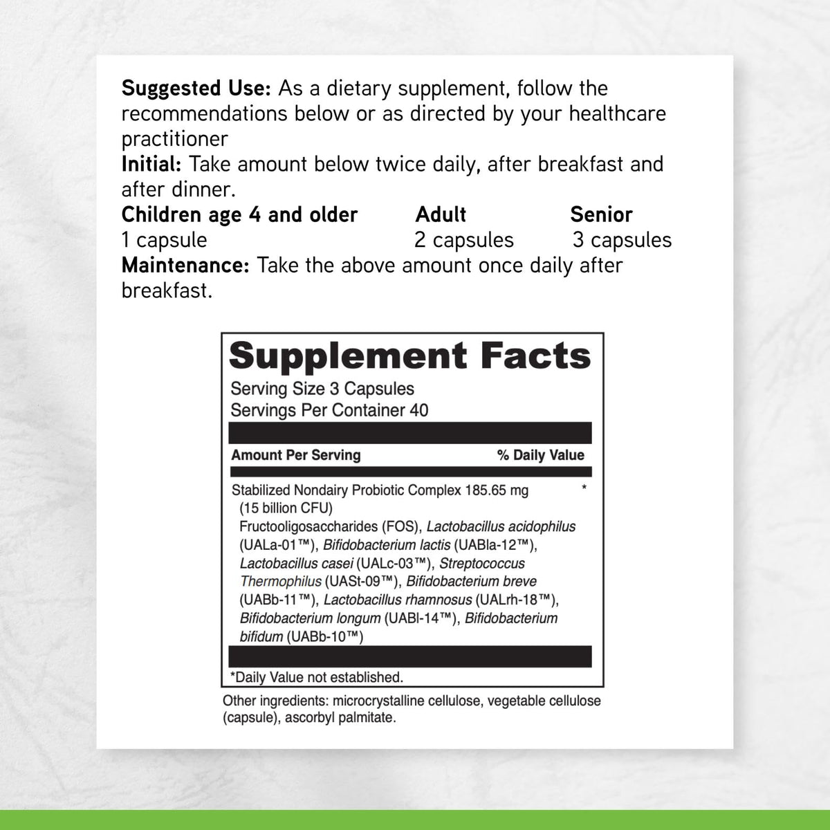 DAVINCI Labs Mega Probiotic ND - Non-Dairy Probiotic Supplement Supports Gut, Digestive & Brain Health* - Gut Health Support Supplement DAVINCI