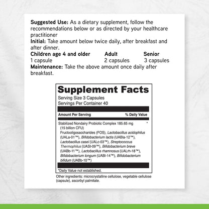 DAVINCI Labs Mega Probiotic ND - Non-Dairy Probiotic Supplement Supports Gut, Digestive & Brain Health* - Gut Health Support Supplement DAVINCI