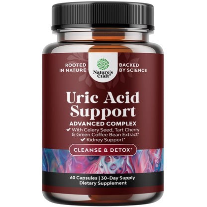 Green Coffee Beans Extract for Uric Acid Cleanse - 120 Capsules | Kidney Support Supplement with Tart Cherry, Chanca Piedra & Celery Seed - Uric Acid Support - Antioxidant Support - Non-GMO Gsupps Australia