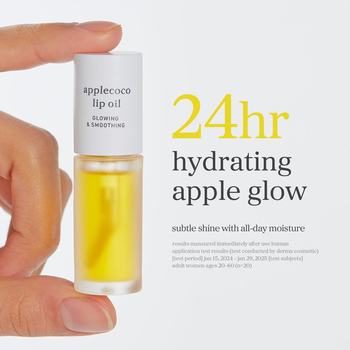 NOONI Korean Lip Oil - Applecoco - Plumping & Hydrating Tinted Lip Gloss NOONI