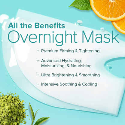 Ebanel Bio Collagen Face Mask, Hydrating Overnight Korean Face Sheet Masks Ebanel