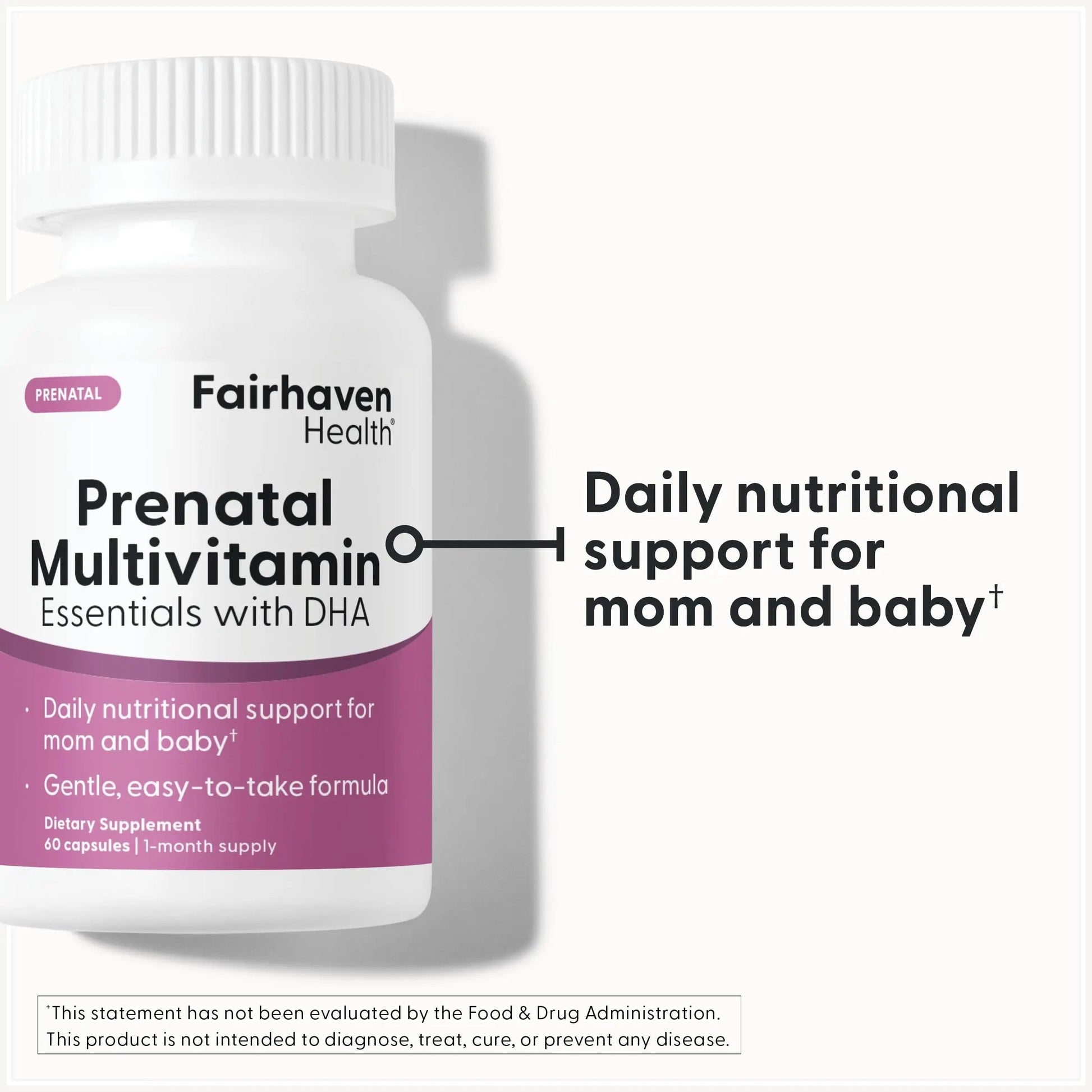 Fairhaven Health Prenatal Multivitamin Essentials with DHA | Prenatal Vitamins + DHA, Choline, Myo-Inositol | Fairhaven Health buy australia supplements
