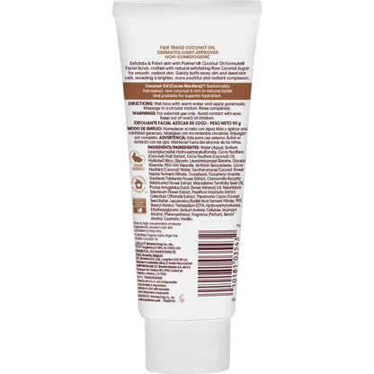 Palmer's Coconut Sugar Facial Scrub Exfoliator with Chamomile (3.17 Oz) Palmer's