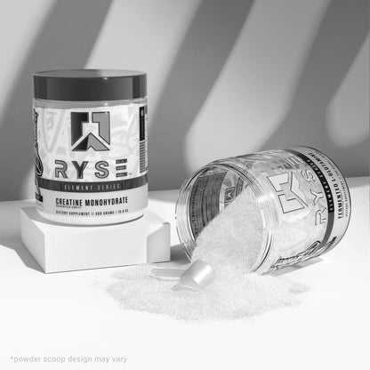 RYSE Creatine Monohydrate Powder - Unflavored - Supports Men & Women Lean Muscle Growth, Strength, Power, and Endurance - Helps Reduce Fatigue RYSE Up Supplements