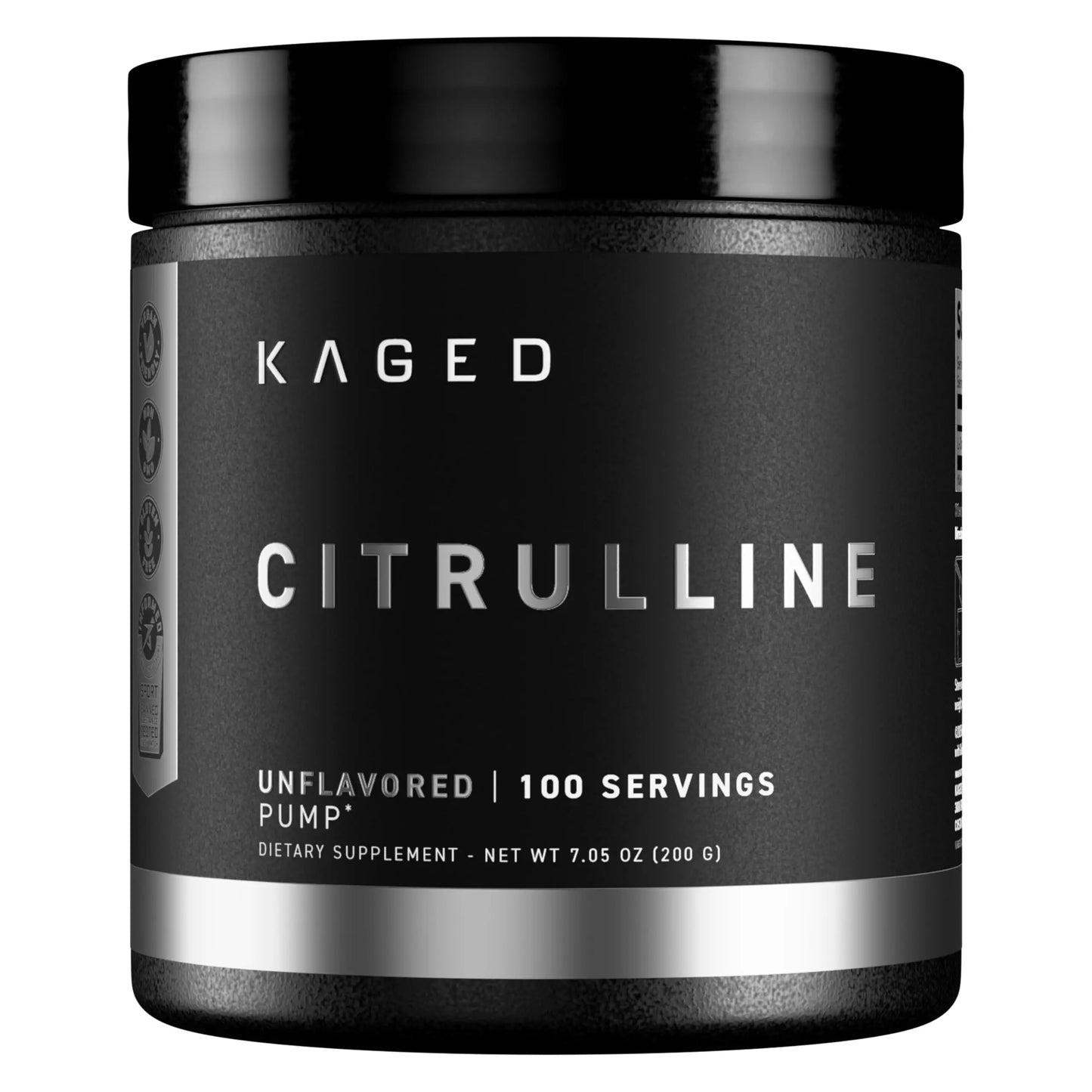 Kaged L-Citrulline Powder | Unflavored | Enhanced Pumps | Improve Muscle Vascularity | Nitric Oxide Booster | Supplements for Men & Women | 100 Servings Kaged