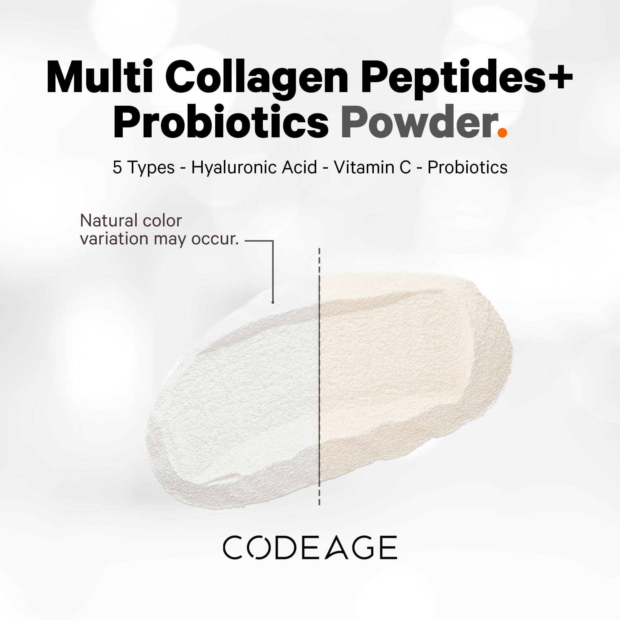 Codeage Multi Collagen Peptides Powder + Probiotics Black Edition, Vitamin C, Hyaluronic Acid Powder Supplement, Grass-Fed, Hydrolyzed, Zero Carbs, Type I, II, III, V & X, Unflavored, 10.58oz Codeage buy australia supplements