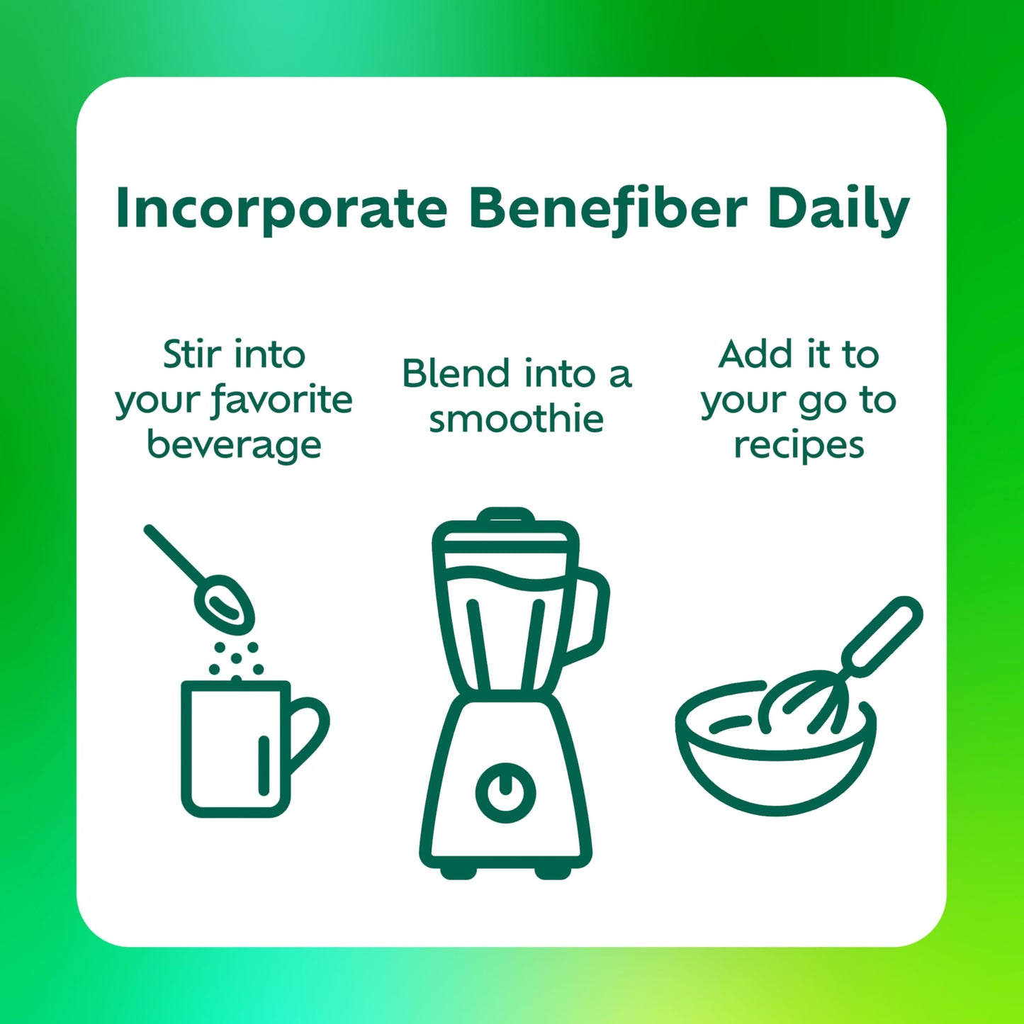 Benefiber Daily Prebiotic GLP-1 Friendly Fiber Supplement Powder for Digestive Health, Unflavored - 250 Teaspoons (17.6 Ounces) Benefiber