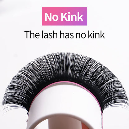 VEYES INC Classic Volume Lash Extensions 0.03-0.20 J/B/L/C/CC/D/DD Curl 5-25mm Mixed & Single Length Tray, Premium Silk Eyelashes, Professional Supplies for Lash Techs(Matte Black 0.15 D 8-16mm) VEYES INC