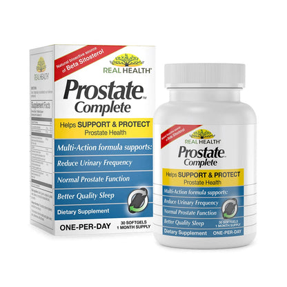 Real Health The Prostate Formula - Prostate Health Supplements for Men, Saw Palmetto Formula for Healthy Bladder and Urinary Support, Real Health
