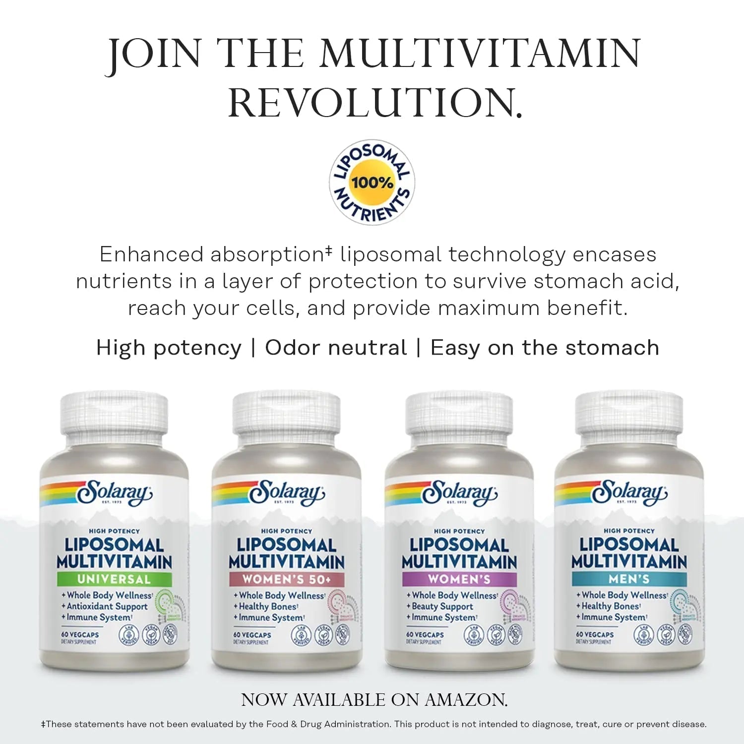 SOLARAY Once Daily High Energy Multivitamin, Iron Free, Immune System and Energy Support, Whole Food and Herb Base Ingredients SOLARAY buy australia supplements